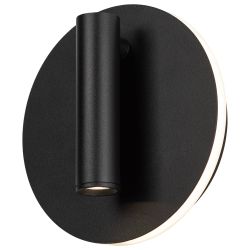 Декоративная подсветка светодиодная ЭРА EDGAR WL55 BK для интерьера COB 5Вт/SMD 7Вт 4000К черный IP20 | Настенная подсветка