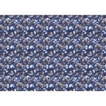 Бумага упаковочная 50х70 см «Волшебные шары», сапфир (1 лист)