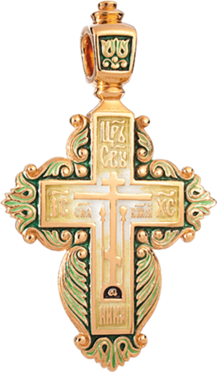 Крест «ПРОЦВЕТШИЙ» (старообрядческий женский)