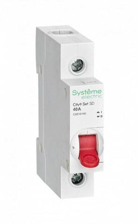 Выключатель нагрузки 1п 40А 230В City9 Set SE C9S16140