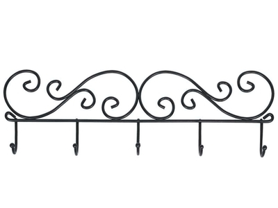 Вешалка "Кружева 5" черная