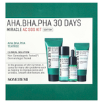 SOME BY MI, тонер с АГК БГК PHA 30 Days Miracle AC SOS Kit, Edition, набор из 4 предметов