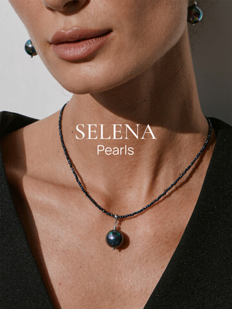 91003208 Колье Selena Pearls