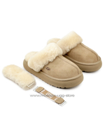 DISQUETTE SLIPPERS - sand
