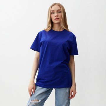 Футболка женская однотонная