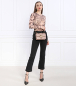 кожаная сумка через плечо love one mini Pinko - пудро-розовый(100059 A0F1)