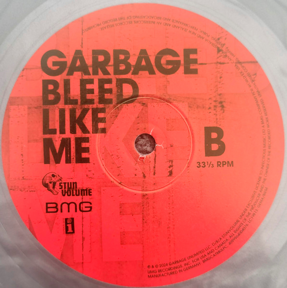 Garbage / Bleed Like Me (Coloured Vinyl)(LP)