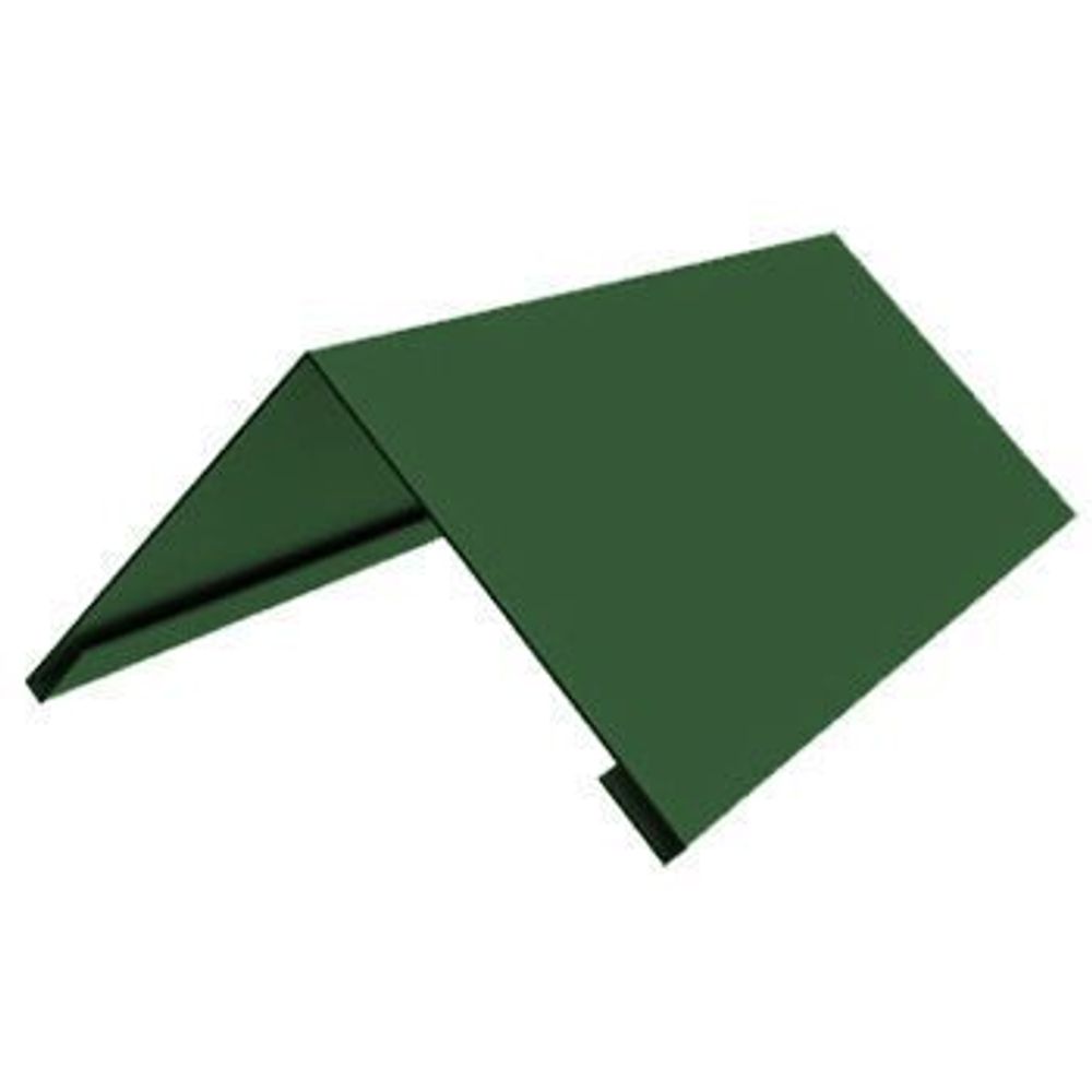 Конек RAL 6005 150х150 2м. ЗЕЛЕНЫЙ