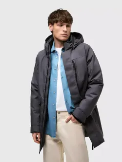 Парка мужская TIGIL NORPPA серый гравий