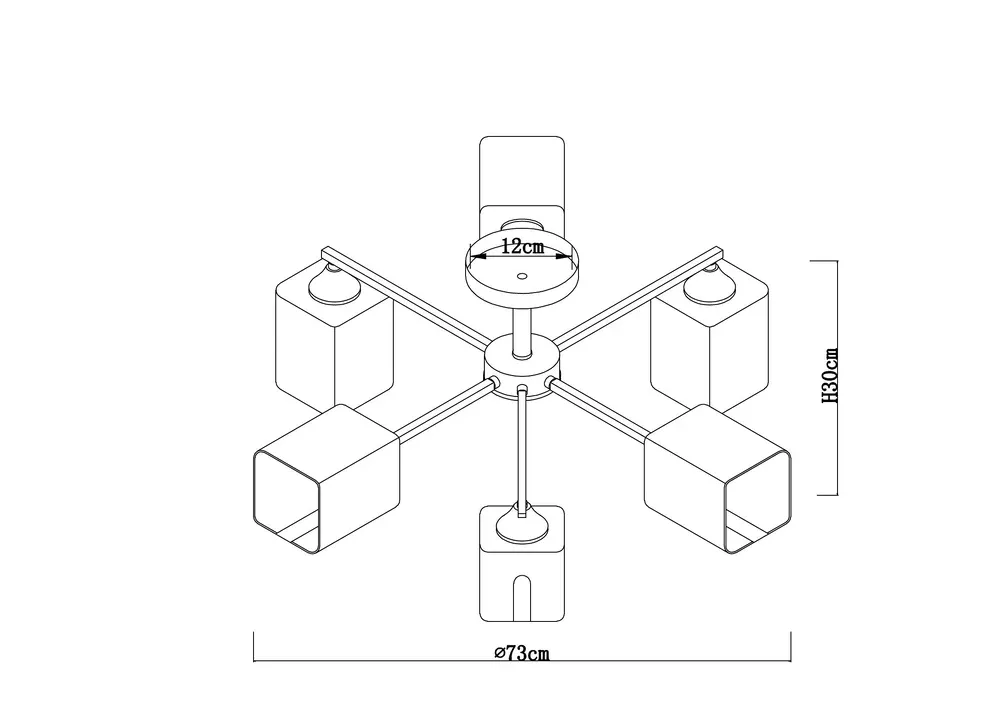 Потолочная люстра Arte Lamp MERCI