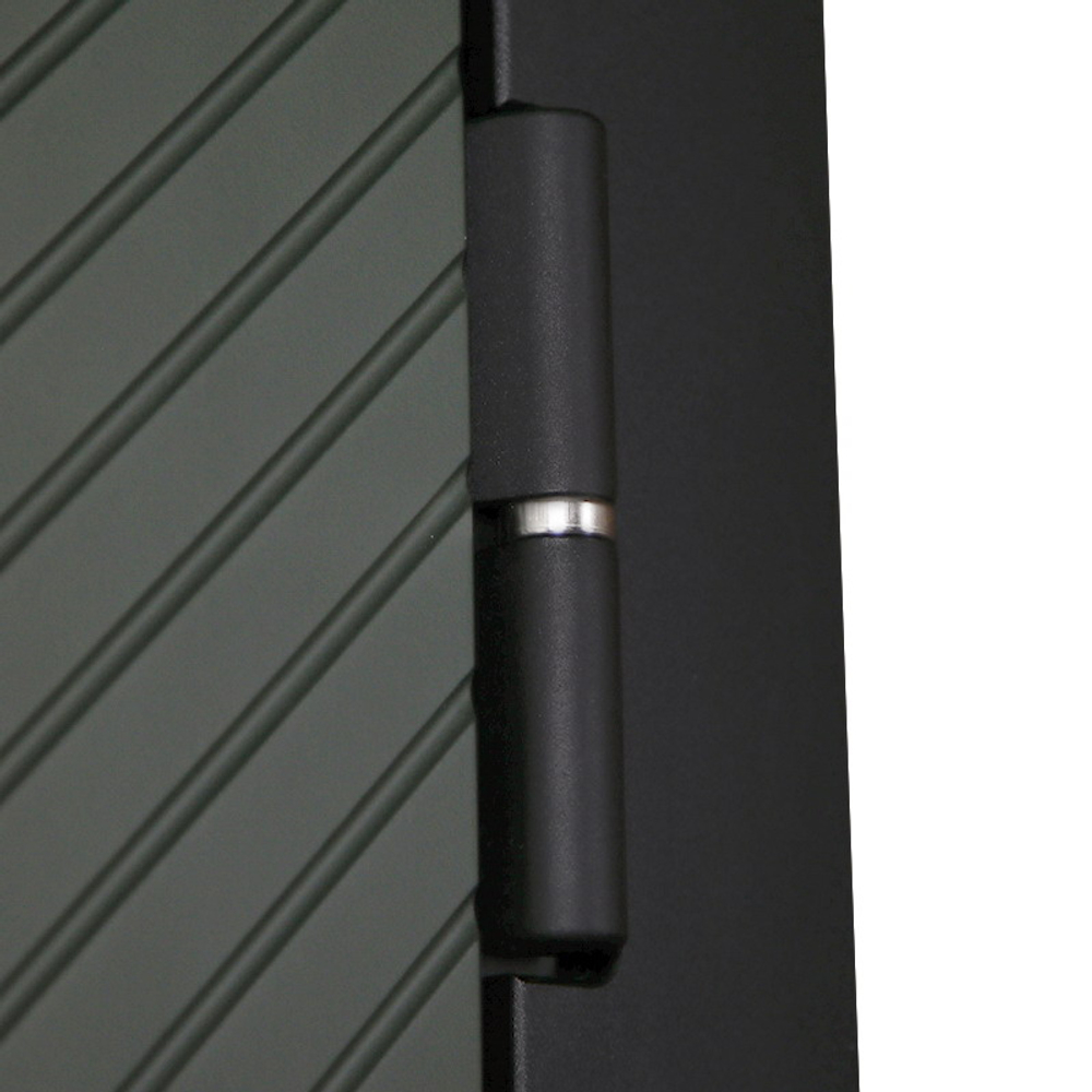 Стальная дверь "Форт" с зеркалом