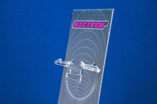 Подставка для выставки продукции компании "Nictech"