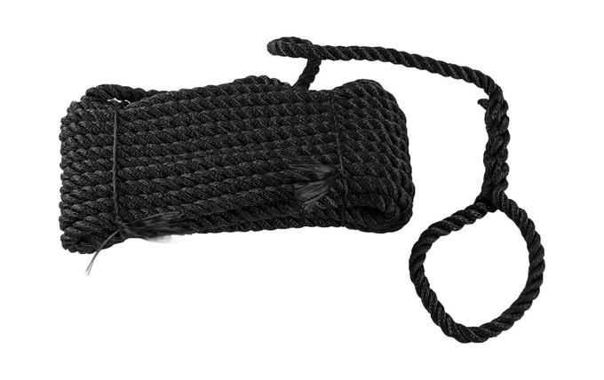 Конец швартовый d14мм, L5м, черный, Marine Rocket