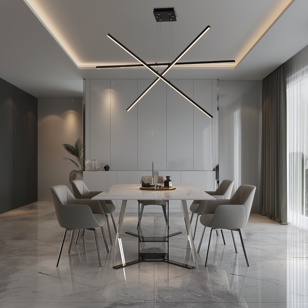 Citilux Стиг CL203231 LED Люстра подвесная с пультом Чёрный