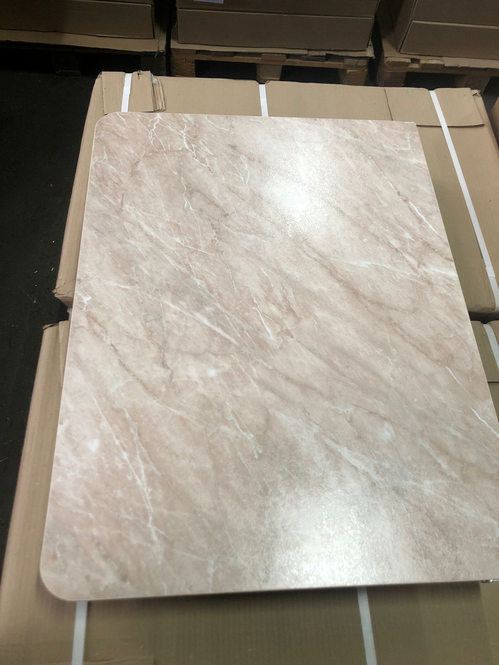 Обеденный стол поворотно-раскладной с пластиковым покрытием СТД10 800*600(1200)