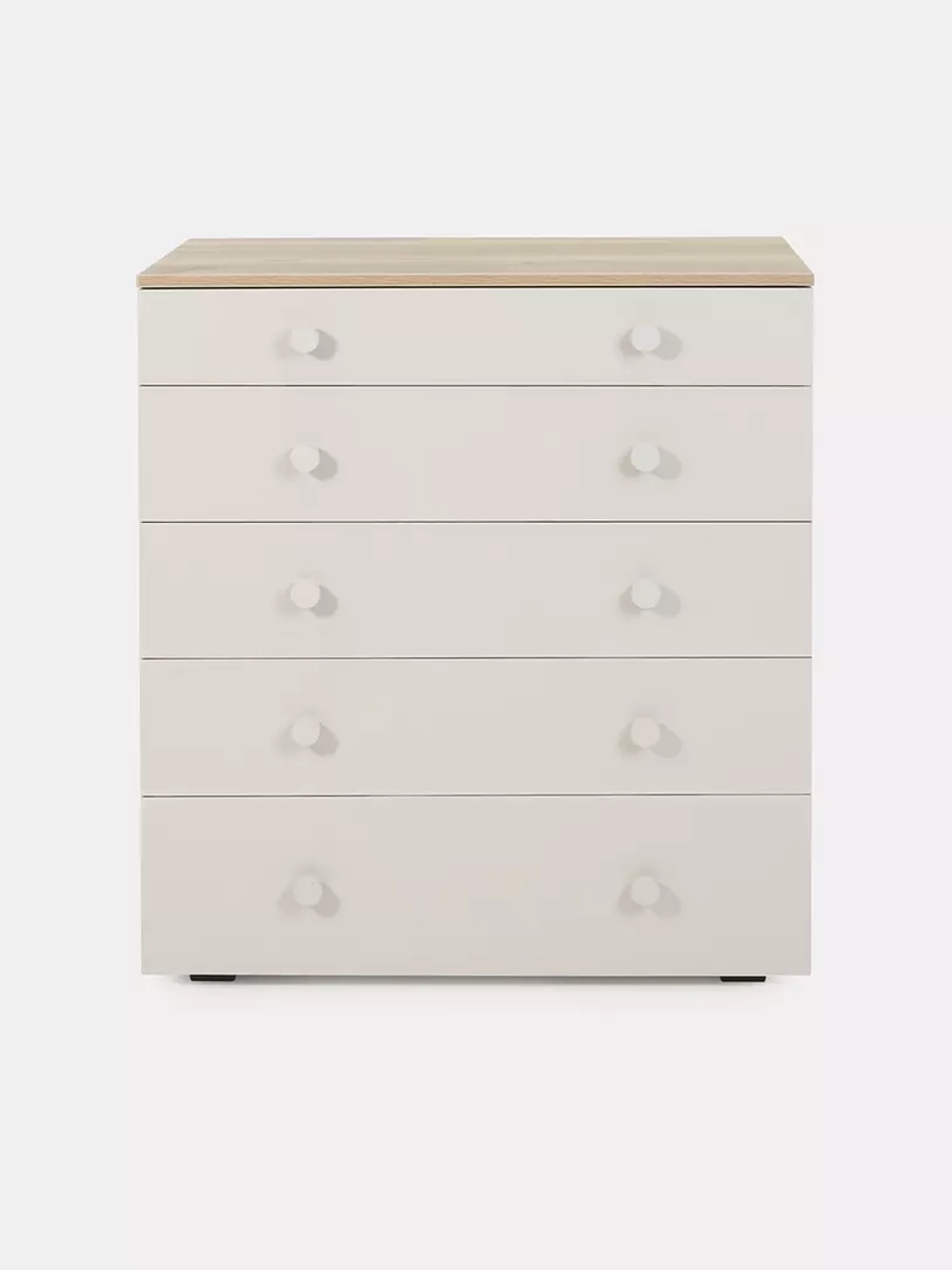 Комод RANT "LEVI" 80 см 5 ящиков с органайзером (арт.128) Crystal Beige