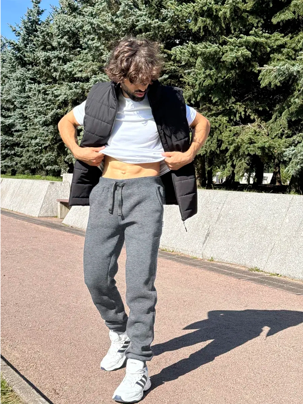 Спортивные штаны утепленные с начесом