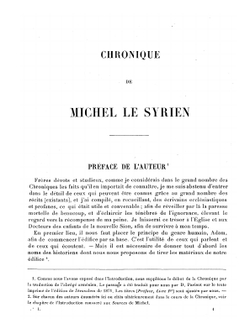 Chronique de Michel le Syrien. Volume 1 | Michel le Syrien; J.B. Chabot