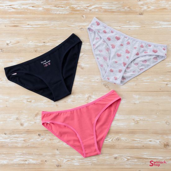 Трусики женские DOMINANT 35000-303, BIKINI, 3 шт. в уп.