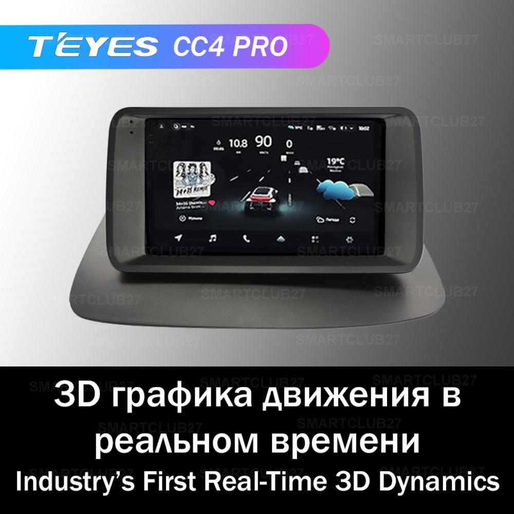 Teyes CC4 Pro 10,2" для Honda Accord 2008-2012
