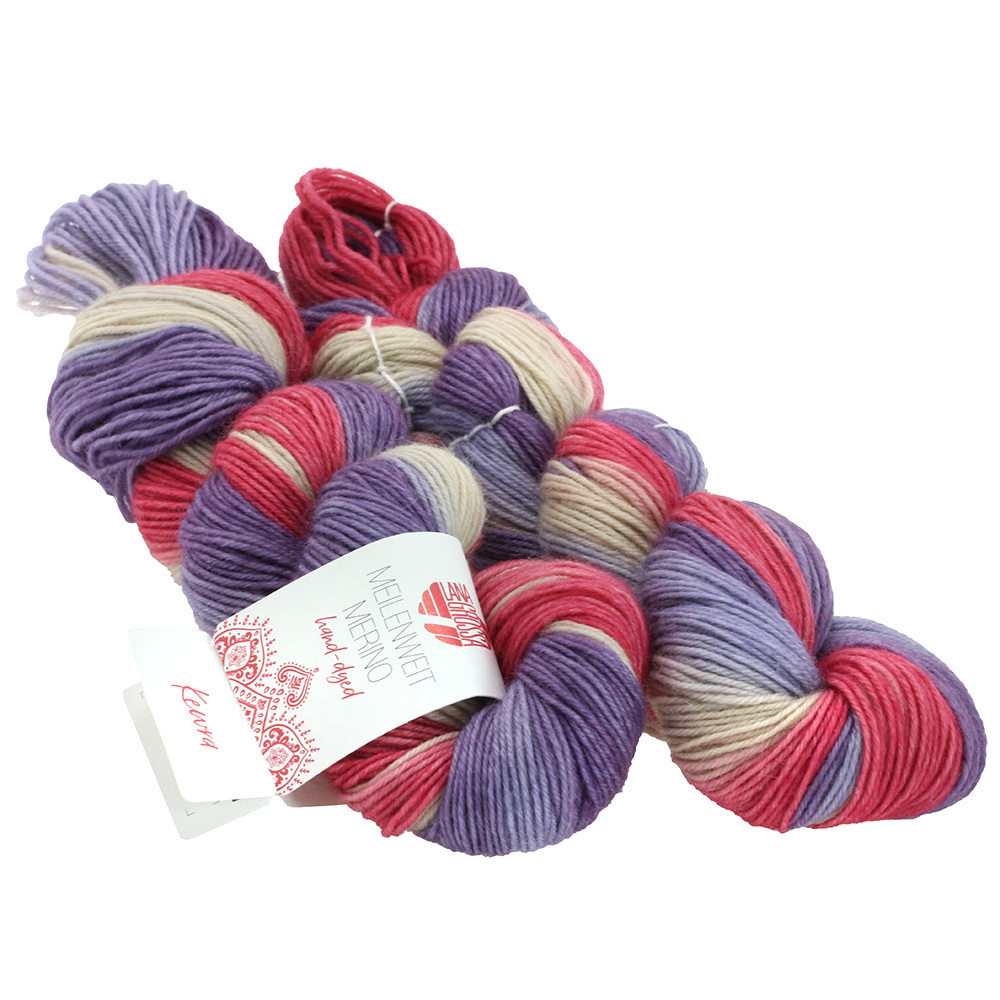 -45% Lana Grossa Meilenweit Merino | Hand-Dyed | 2х50г