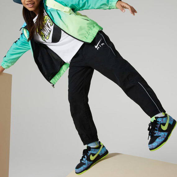 NIKE Dunk Детские Скейтбординги Низкие Кроссовки Pre School