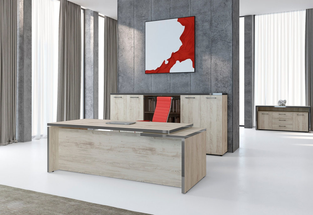 Широкий низкий шкаф с нишей Торр (TORR)