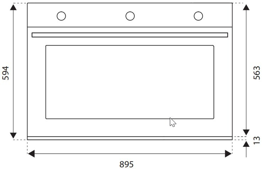 Духовый шкаф Bertazzoni Professional F909PROEKN