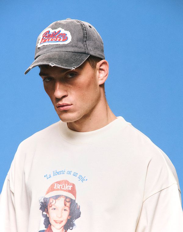 Кепка Ciné Club Washed&Grey - фото 2