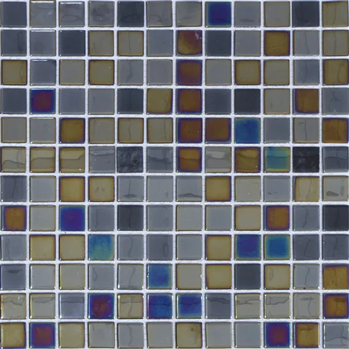 A-091L Стеклянная мозаика Natural Color palette металлик с перламутром