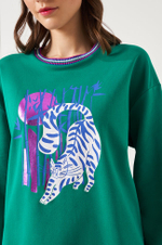 22817 Джемпер женский (зеленый)