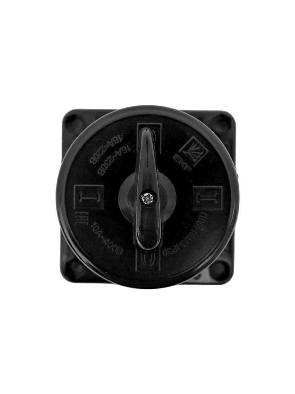 Выключатель пакетный 1-кл. 16А IP30 ПВ2-16 М3 кар. черн. EKF pv-2-16-2