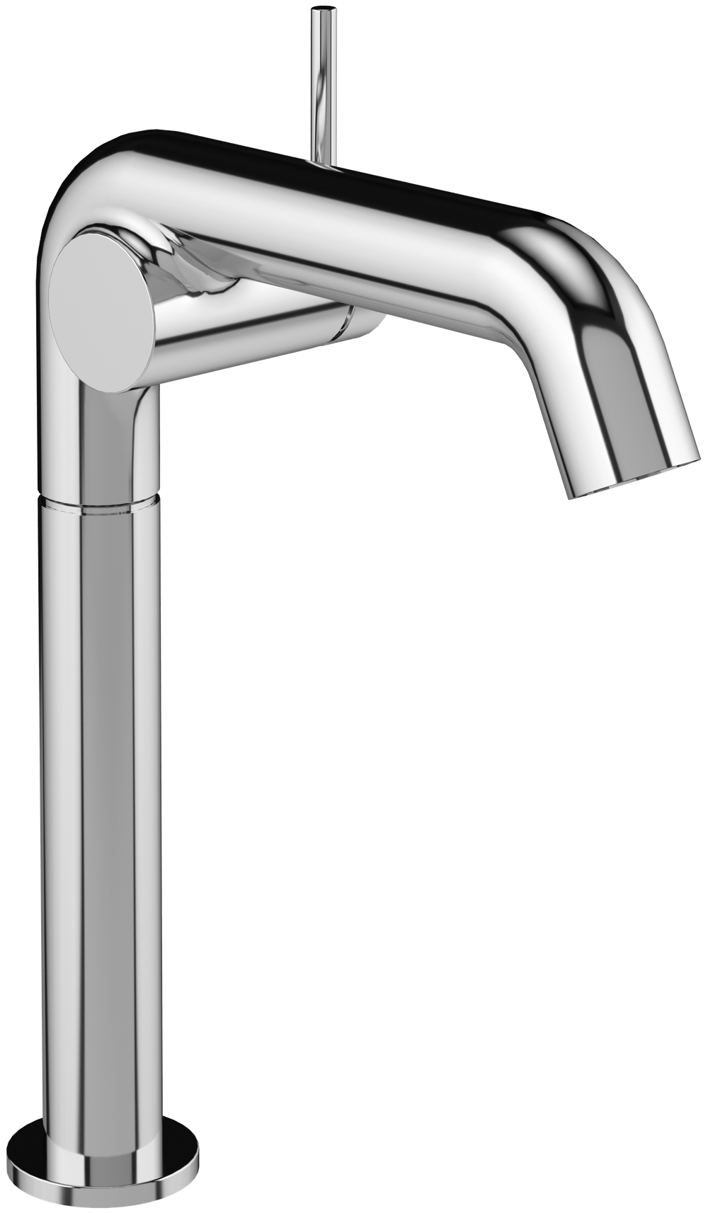 Смеситель для раковины STWORKI Лунд S25020CR + донный клапан SD-001CR хром