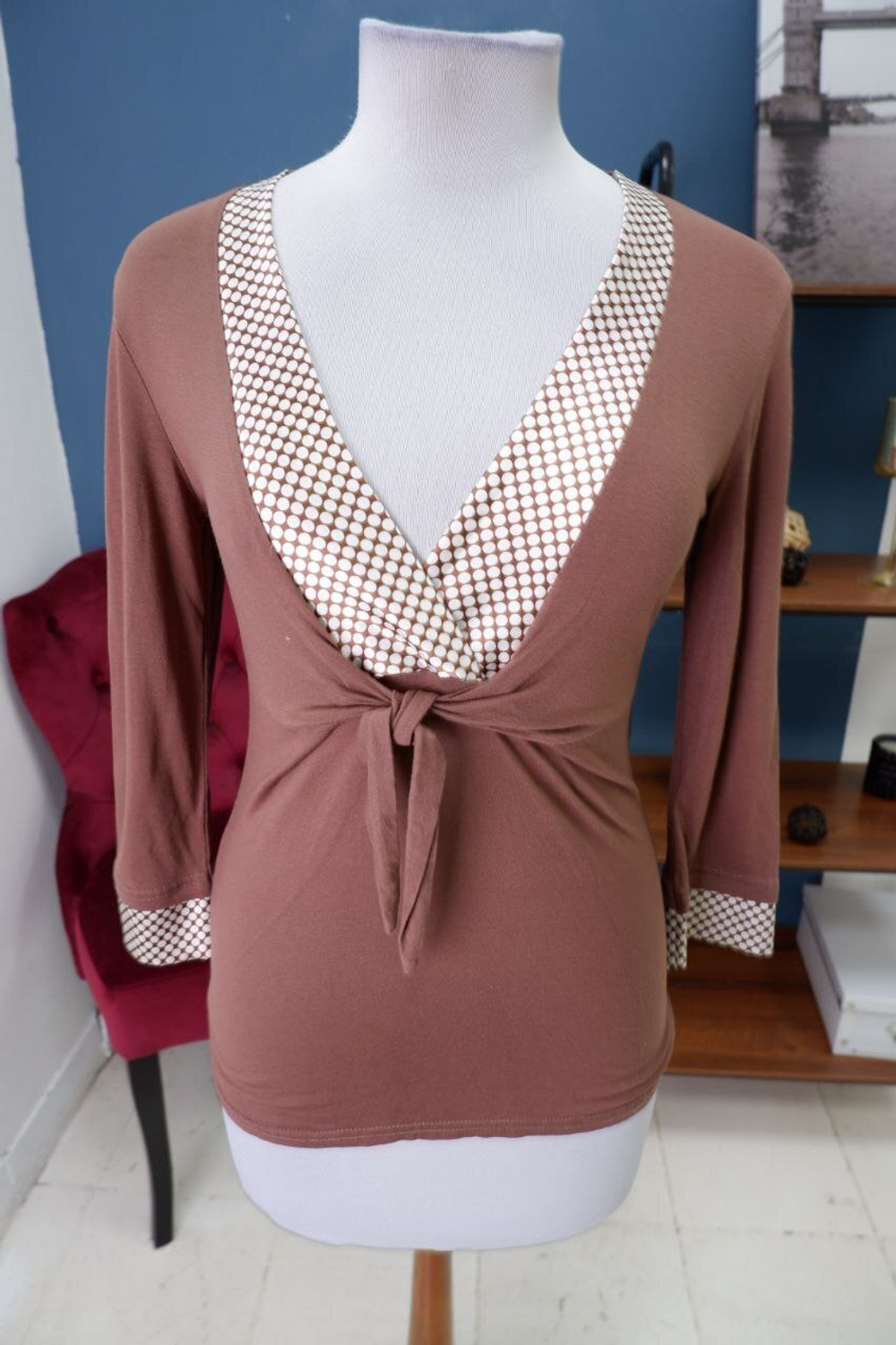 Джемпер комбинированный 44-46 размер