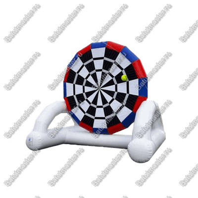Надувной дартс «День» на подкачке, диаметр 6 м, размер 6×2×5 м