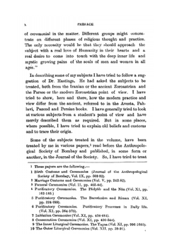 The religious ceremonies and customs of the Parsees | J.J. Modi