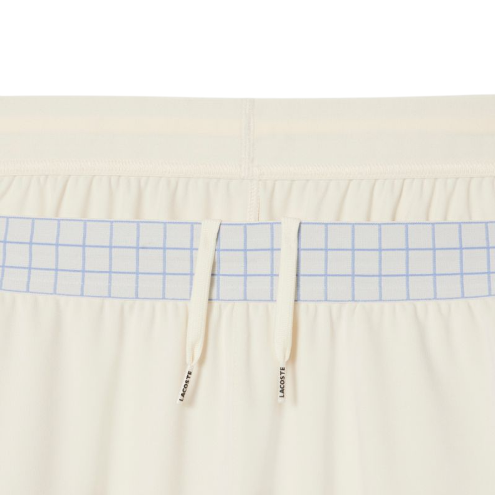 Теннисные шорты Lacoste Ultra Dry Stretch - ecru white