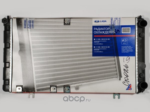 Радиатор основ. алюм. /1118 Калина/ (ДЗА) (LADA)