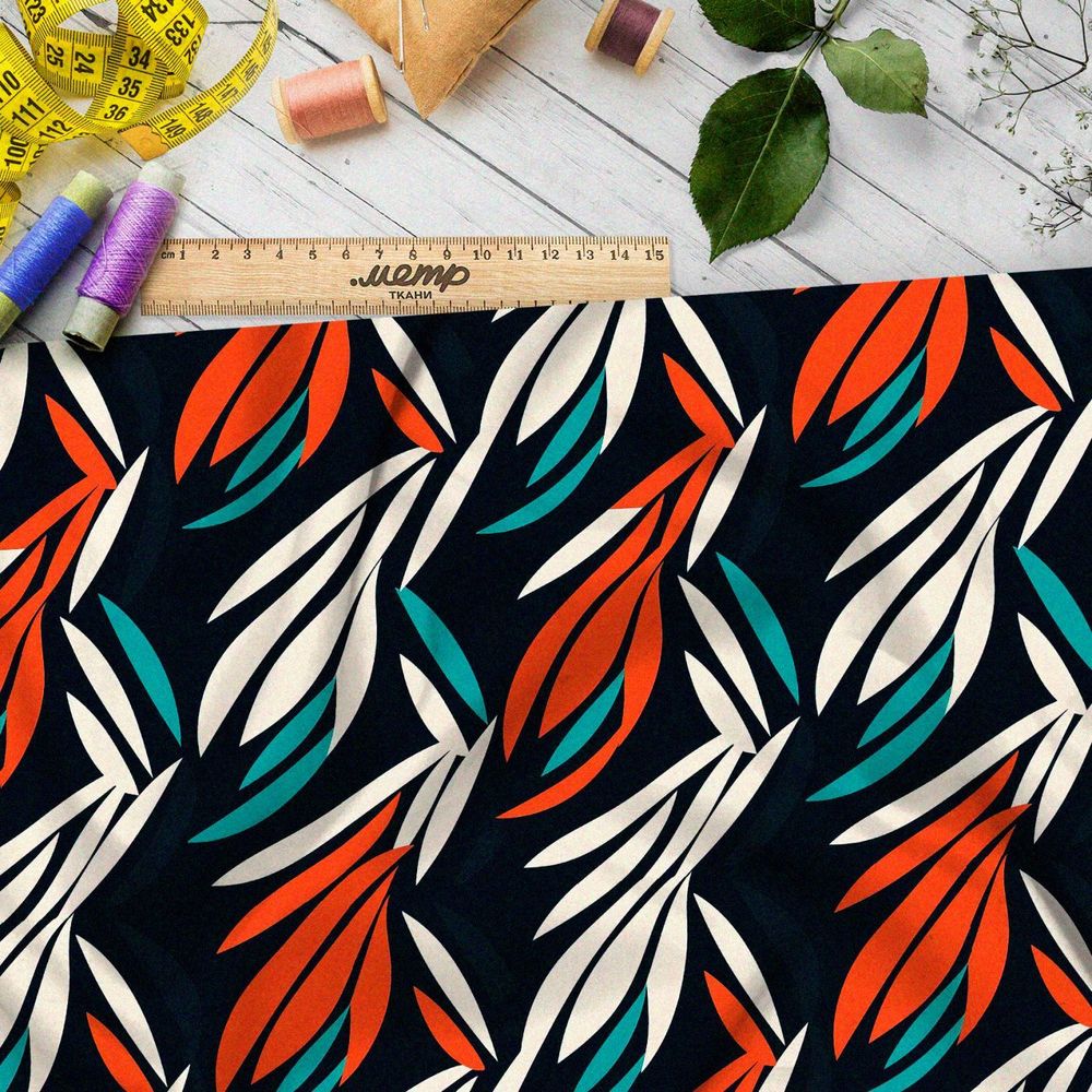 Ткань премиум габардин волшебный шарм