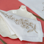 Комплект салфеток для сервировки «Саунд» 3шт | белый