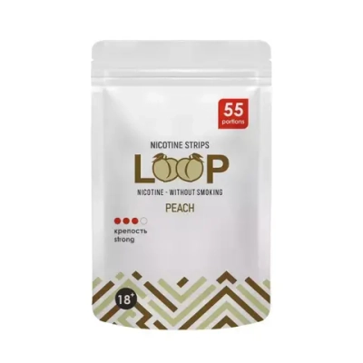 LOOP PEACH НИКОТИНОВЫЕ ПЛАСТИНКИ (12 МГ) - ПЕРСИК