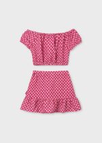 топ с юбкой