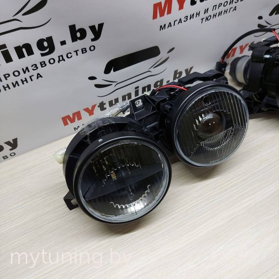 Передние фары BLAKC для BMW 3 E30