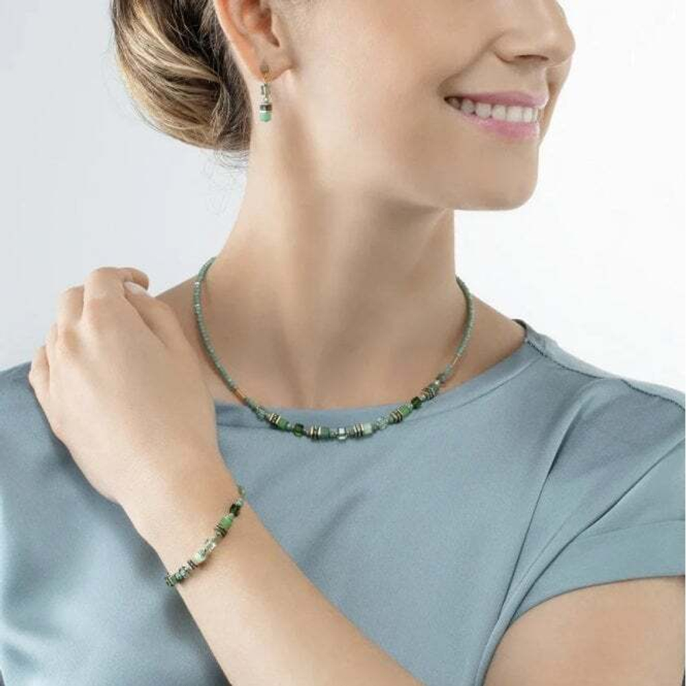 Пусеты Green Coeur de Lion
