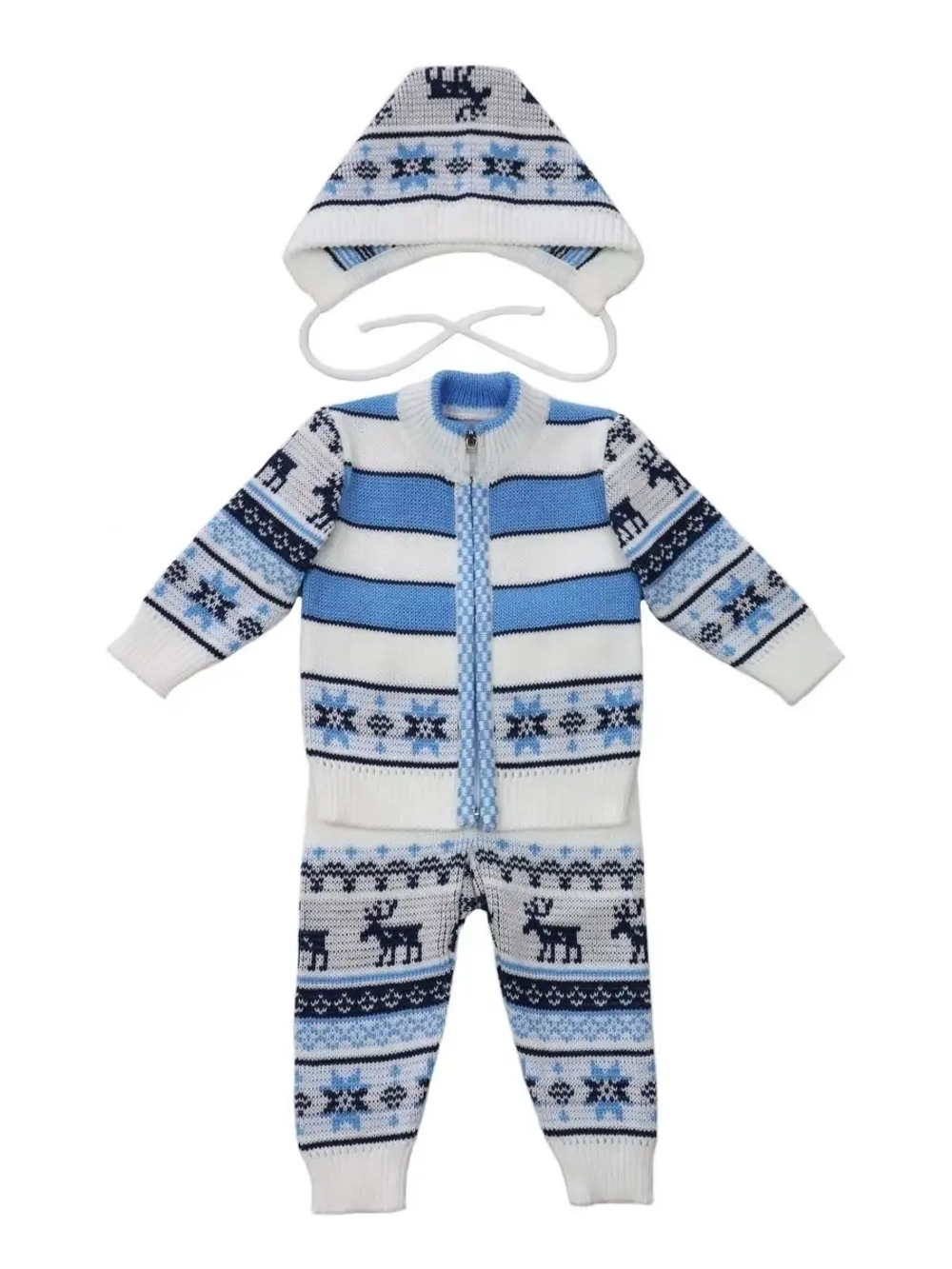 Комплект вязаный