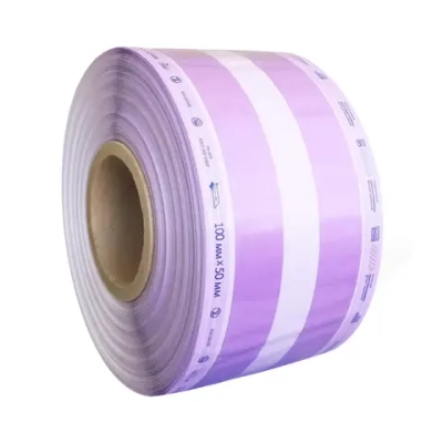 Рулон для стерилизации комбинированный со складкой iPACK 400х100 мм 100 м