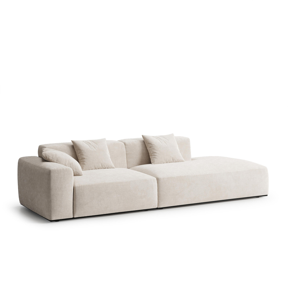 4-х местный нераскладной диван с лаундж модулем SAGA 008/013