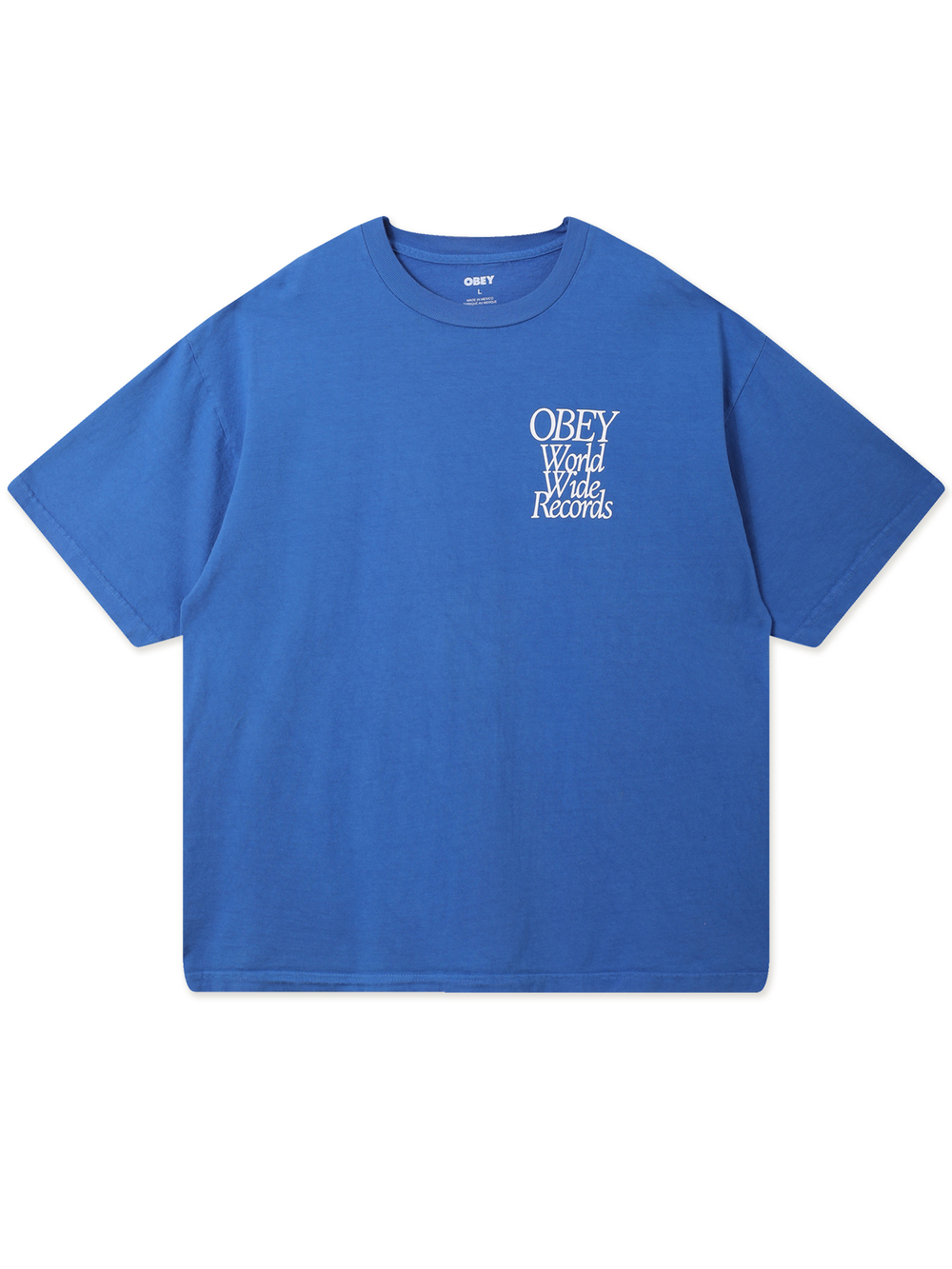 Мужская Футболка Obey Worldwide Records