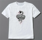 Футболка с принтом «Змей Каэль», цвет белый, р-р 50