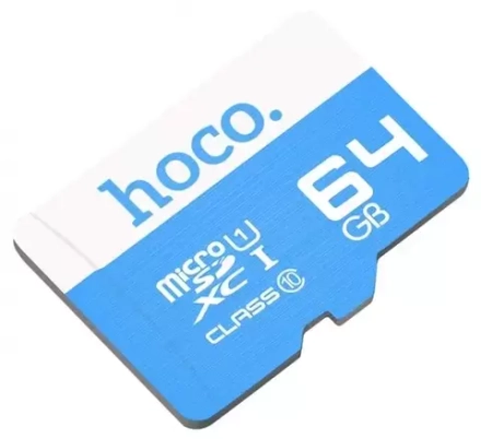 Карта памяти Hoco 64Gb Micro SD TF Memory Card Class 10